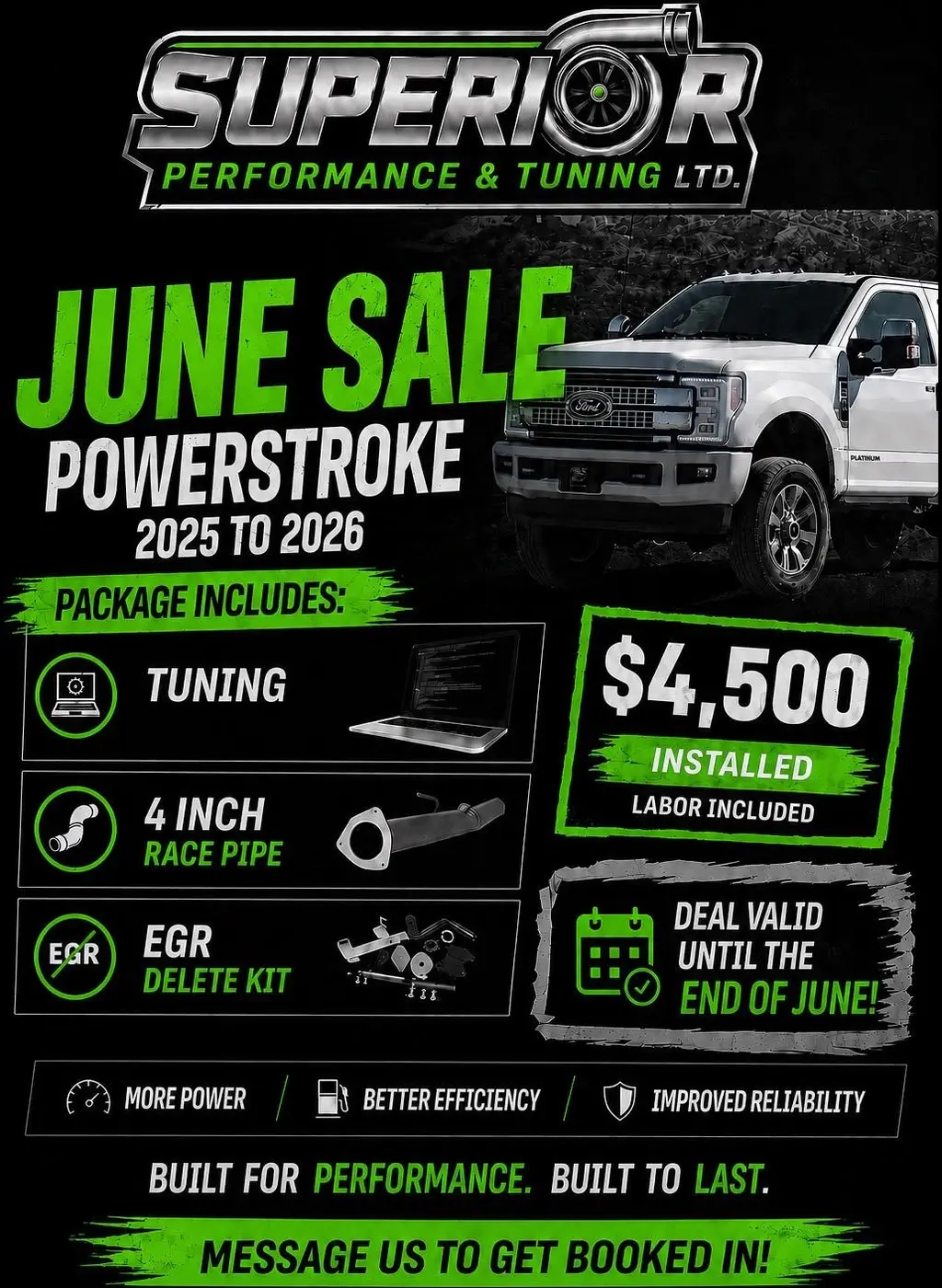 June Sale — Powerstroke